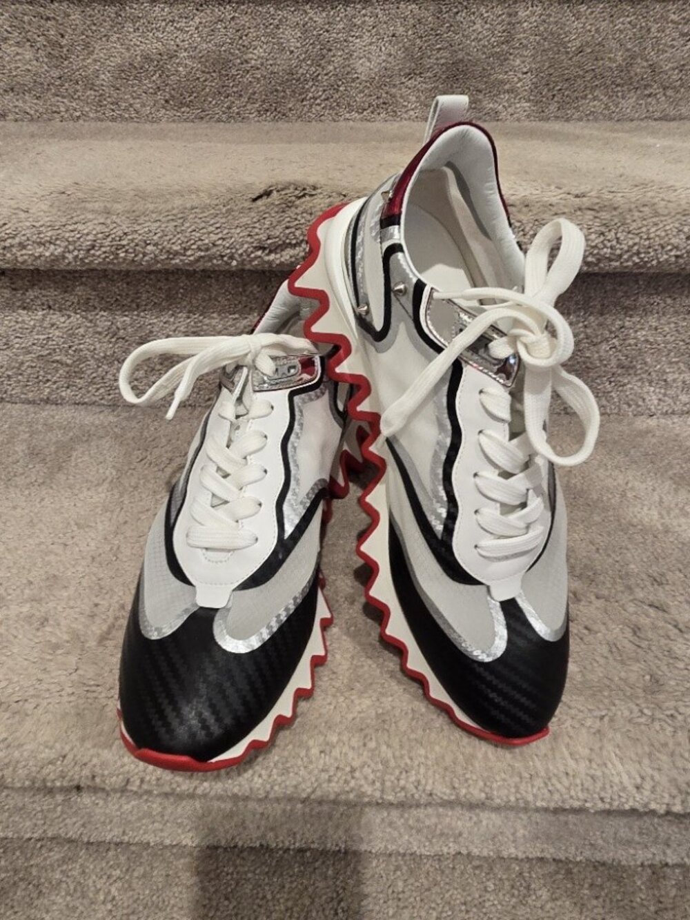 Christian Louboutin Men's Sharkina Uomo Sneakers